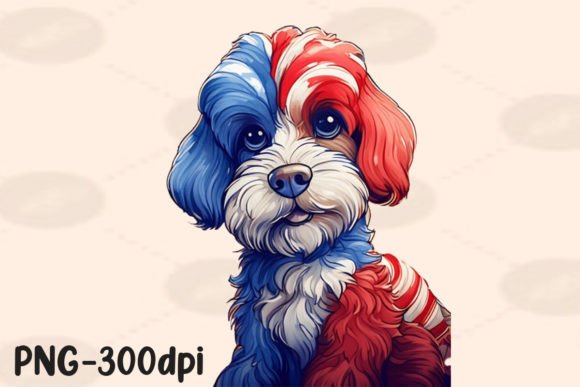 4th of July Balloon Dog Sublimation Graphics Freebie Review