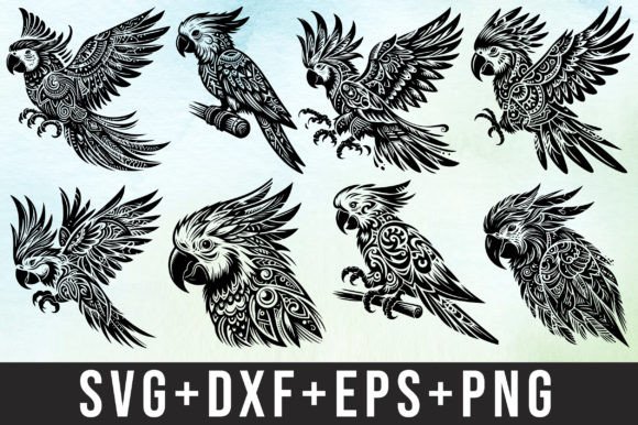 Cockatoo SVG Bundle: A Graphic Design Asset for Creative Websites and Editorial Projects