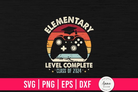 Elementary Level Class of 2024 Graphics for Freebies and Digital Sellers