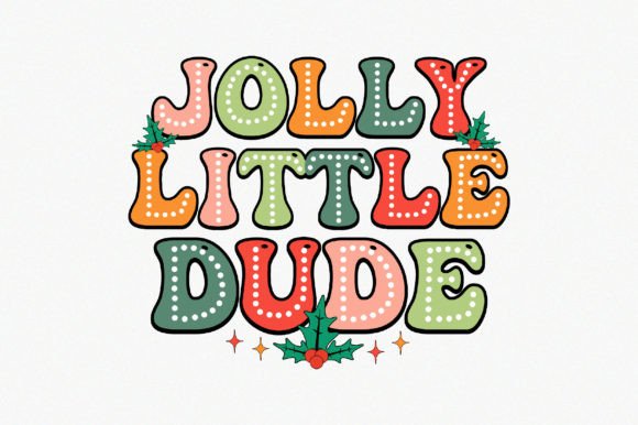 Jolly Little Dude: A Vibrant Graphic Design Asset for Crafts and Branding