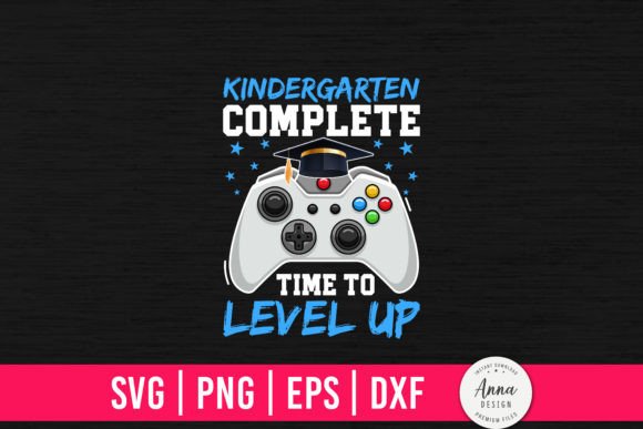 Kindergarten Complete Time to Level Up: A Graphics Freebie for Content Creators