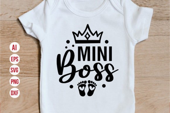 Mini Boss Svg: A Versatile Graphic Design Asset for Crafts and Graphics