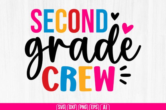 Second Grade Crew Embroidery Design Review